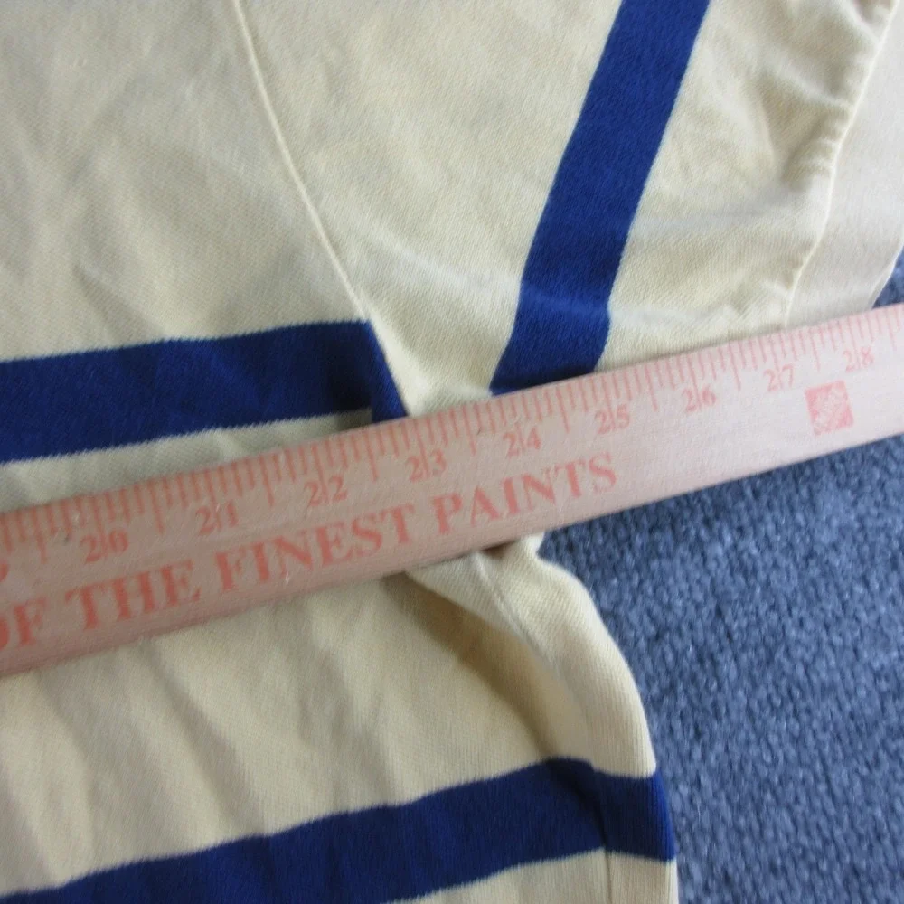 Polo Ralph Lauren Polo Shirt Mens 2XL Yellow Striped Short Sleeve Cotton Logo